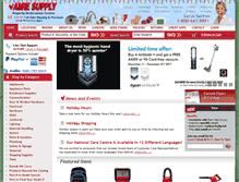 Tablet Screenshot of amresupply.com